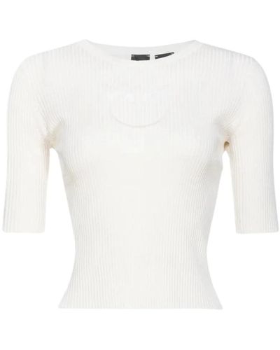 Pinko Knitwear > round-neck knitwear - Blanc
