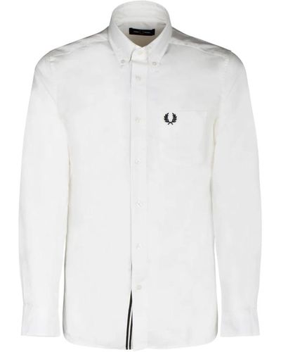 Fred Perry Shirts > casual shirts - Blanc
