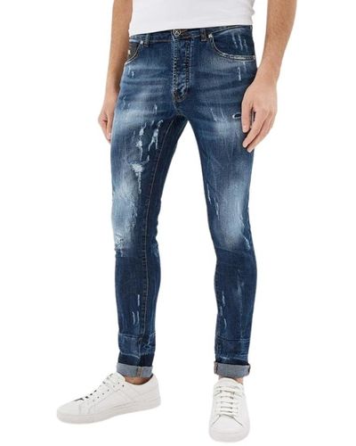 John Richmond Slim-fit jeans - Blu