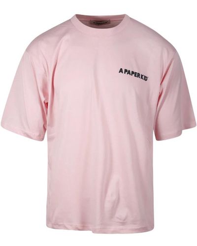 A PAPER KID Rosa t-shirt - Pink