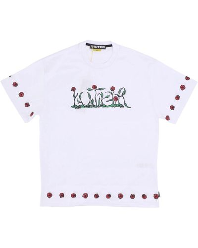 Iuter Weißes streetwear tee shirt