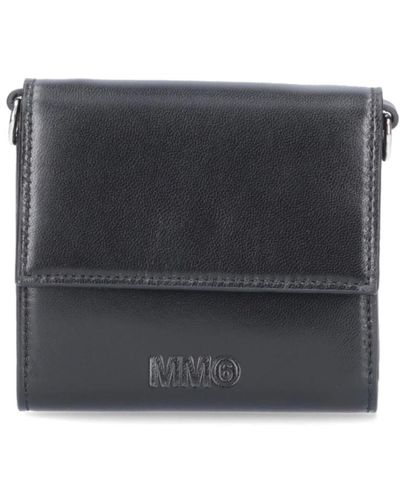 MM6 by Maison Martin Margiela Portefeuilles et porte-cartes - Noir