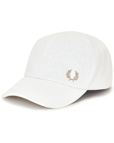 Fred Perry Caps - Bianco