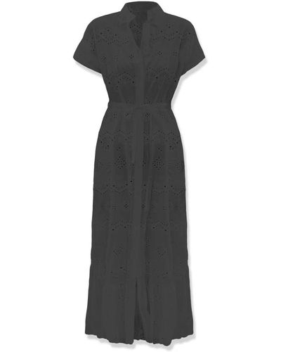 Mc2 Saint Barth Elegante abito keira per donne - Nero