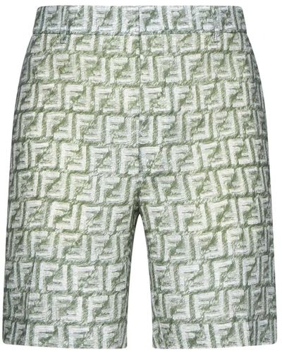 Fendi Stylische shorts für frauen - Grün