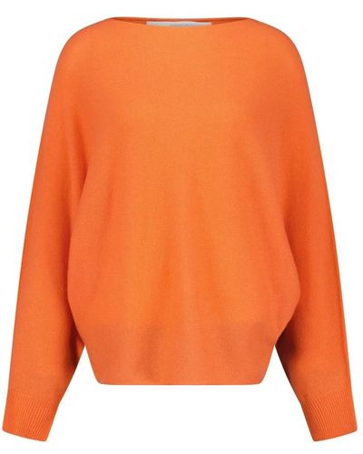 Herzensangelegenheit Maglione oversize in misto lana e cashmere - Arancione