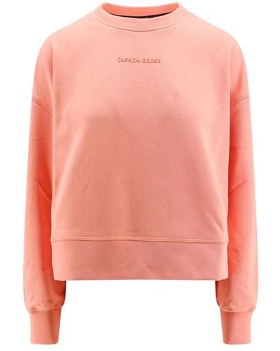Canada Goose Sweatshirts - Pink