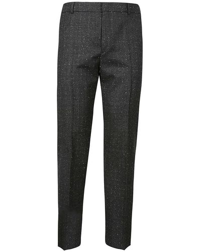 Alexander McQueen Slim-Fit Trousers - Grey