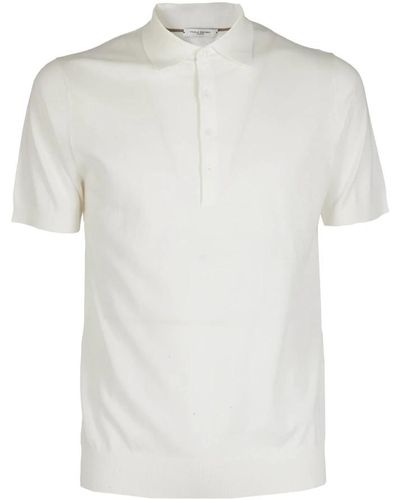 Paolo Pecora Baumwoll polo shirt - Weiß