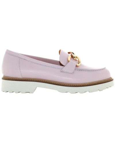 Antica Cuoieria Shoes > flats > loafers - Rose