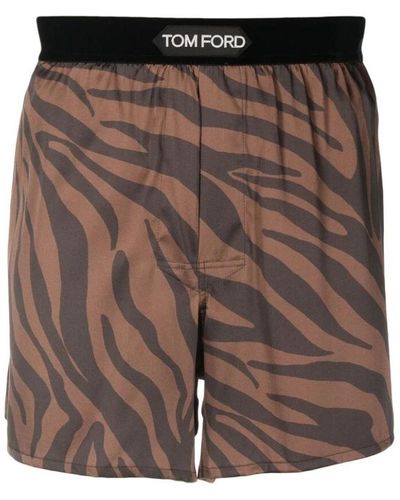 Tom Ford Shorts > short shorts - Marron