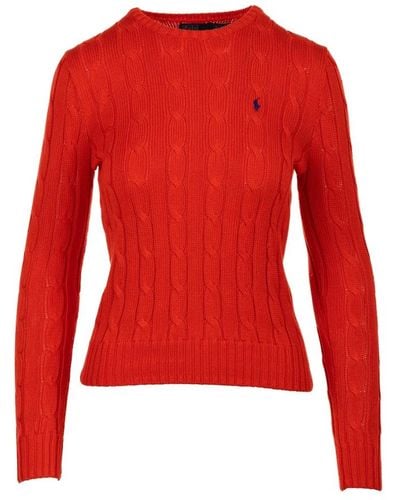 Ralph Lauren Round-neck knitwear - Rojo