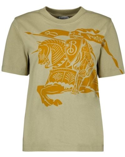 Burberry Cavalier t-shirt herbst-winter 2024 frauen - Gelb