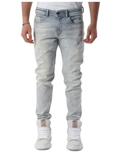 DIESEL Vintage destroyer skinny jeans - Grau