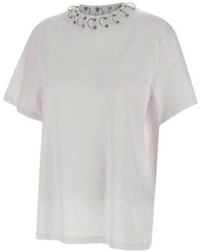 ROTATE BIRGER CHRISTENSEN Weiße t-shirts und polos - Grau