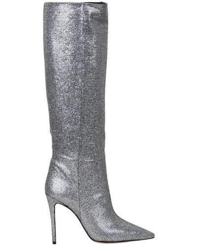 Anna F. High Boots - Gray