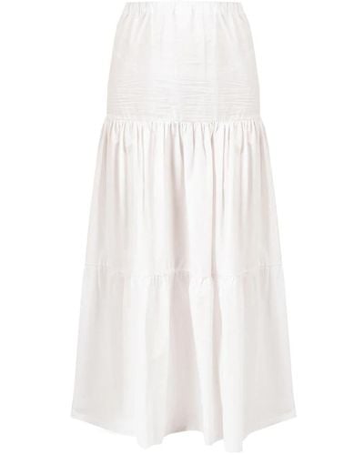 Pinko Falda larga elegante - Blanco