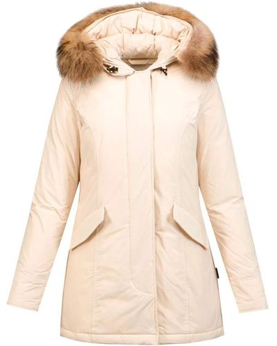 Woolrich Winter Jackets - Natural