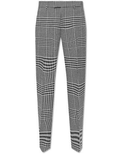 Burberry Trousers > straight trousers - Gris