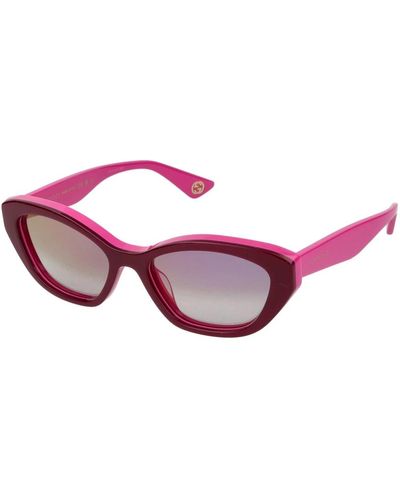 Gucci Stylische sonnenbrille gg1638s,rote sonnenbrille, stilvoll und vielseitig,schwarze sonnenbrille für den täglichen gebrauch - Pink
