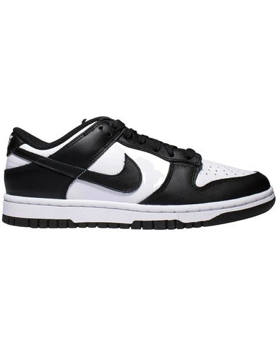 Nike Dunk Low Retro "black/white - Zwart