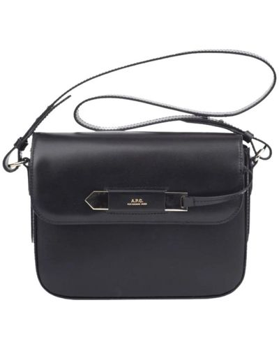 A.P.C. Handbags - Nero
