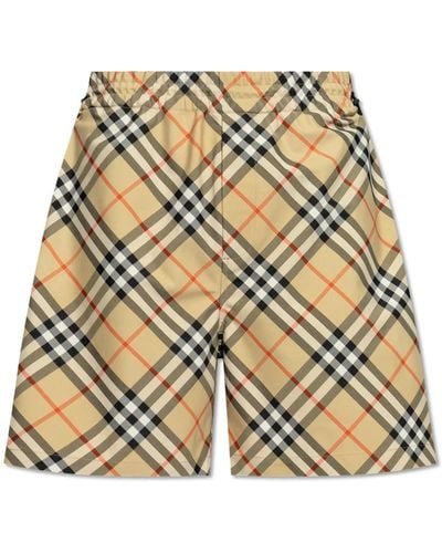 Burberry Karierte shorts - Mehrfarbig