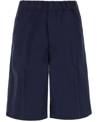 Calvin Klein Lässige denim shorts für frauen - Blau