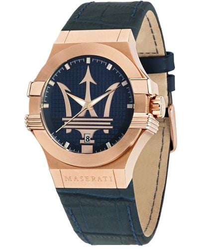 Maserati R8851108027 - orology uomo solo time pothe - Blu
