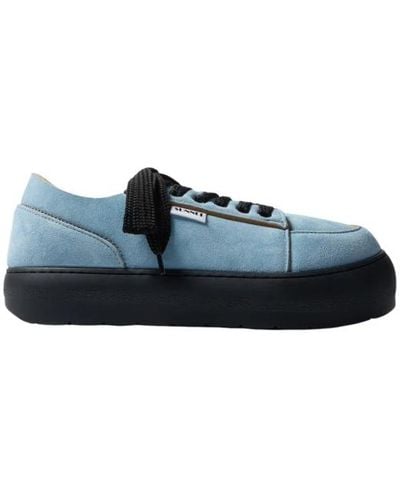 Sunnei Shoes > sneakers - Bleu