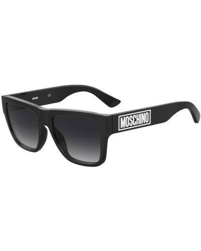 Moschino Stilvolle sonnenbrille mit uv-schutz - Schwarz