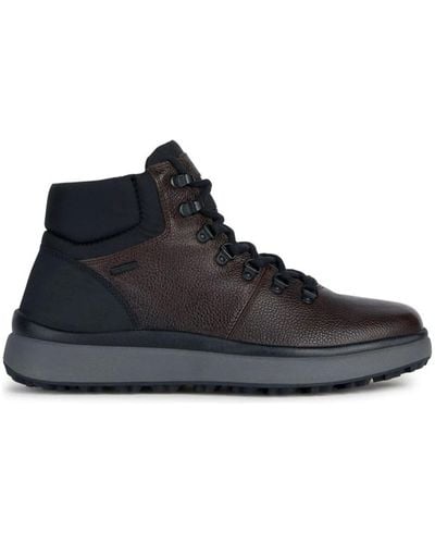 Geox Shoes > boots > lace-up boots - Noir