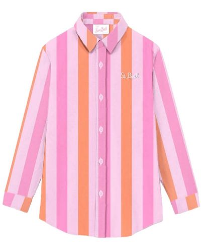 Mc2 Saint Barth Camisas elegantes - Rosa