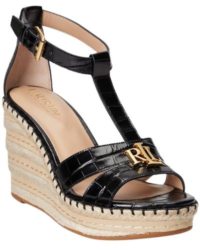Ralph Lauren Shoes > heels > wedges - Noir