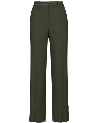 Marni Wide Trousers - Green