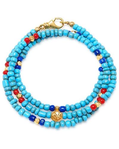Nialaya Accessories > jewellery > bracelets - Bleu