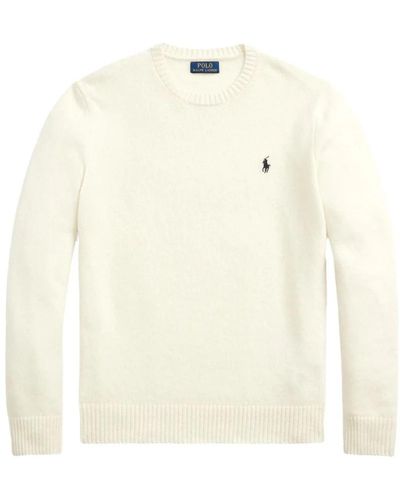 Ralph Lauren Knitwear > round-neck knitwear - Blanc