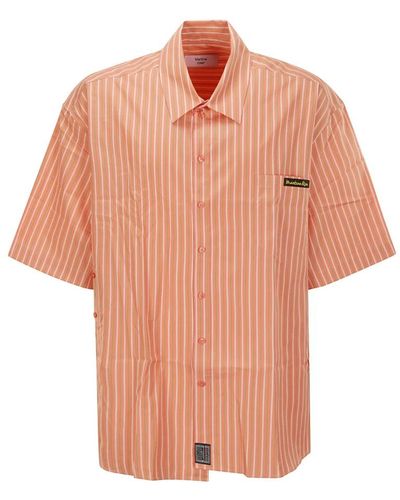 Martine Rose Short Sleeve Shirts - Orange