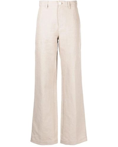 A.P.C. Wide Trousers - Natural