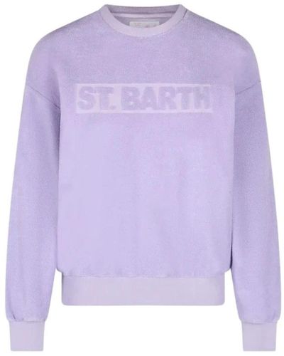 Mc2 Saint Barth Sweatshirts - Purple