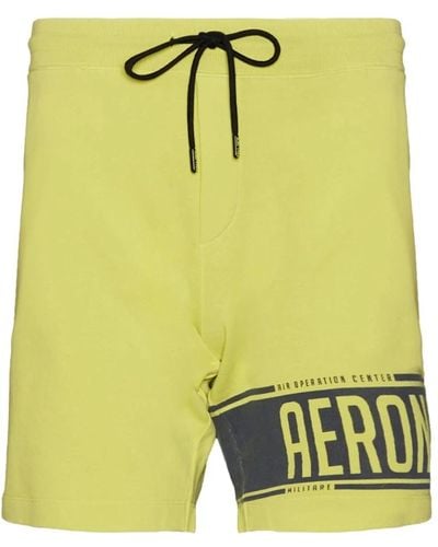 Aeronautica Militare Lässige Shorts - Grün