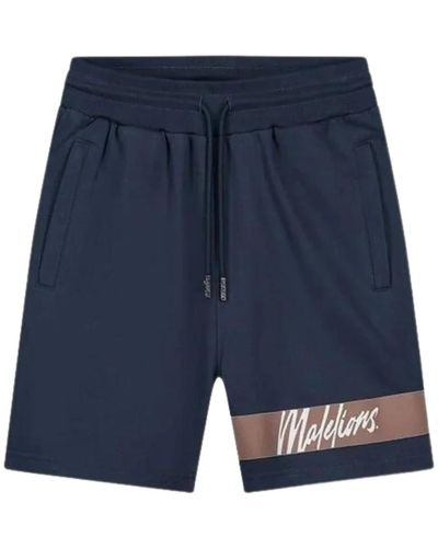 MALELIONS Marineblaue denim-shorts captain-stil,captain schwarze shorts,captain shorts in hellblau,kapitän grüne shorts