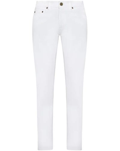 PT Torino Weiße denim skinny jeans
