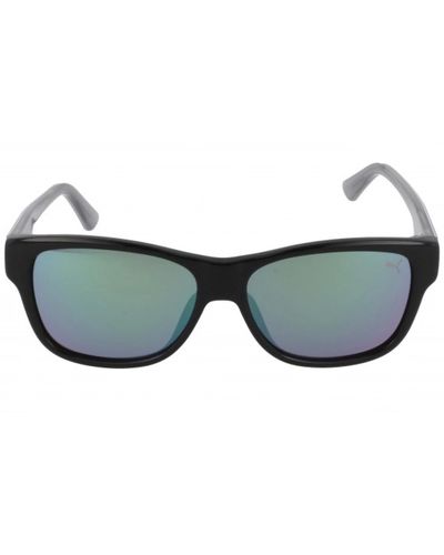PUMA Iconici occhiali da sole con lenti a specchio - Nero