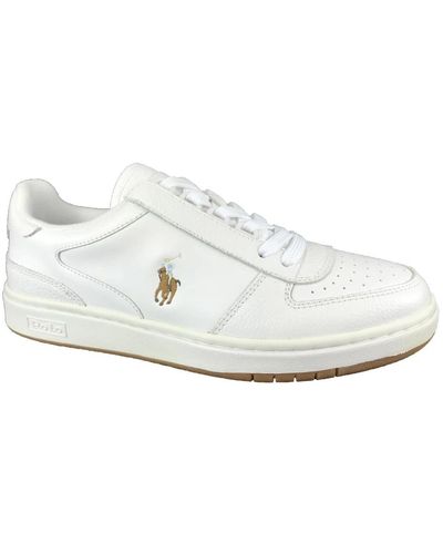Ralph Lauren Court pp sneakers - Bianco