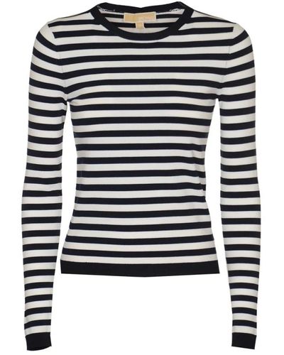 Michael Kors Round-Neck Knitwear - Blue