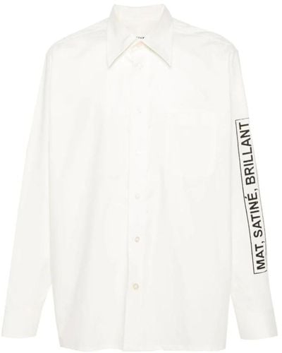 MM6 by Maison Martin Margiela Casual Shirts - White