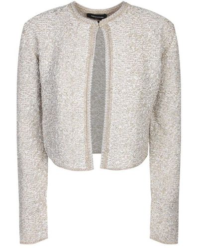 Fabiana Filippi Tweed Jackets - Grey