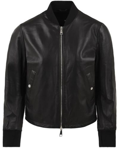 Add Leather jackets - Negro
