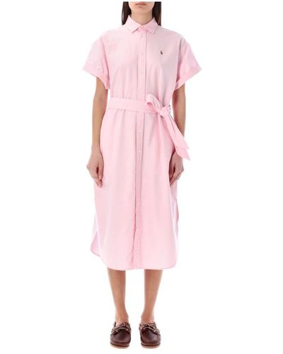 Ralph Lauren Shirt Dresses - Pink